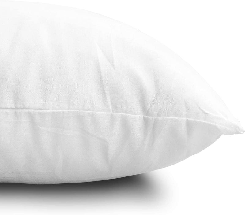 Urbane Home Luxurious 1 Piece Microfiber Pillow Filler - 16X24 Inch, White