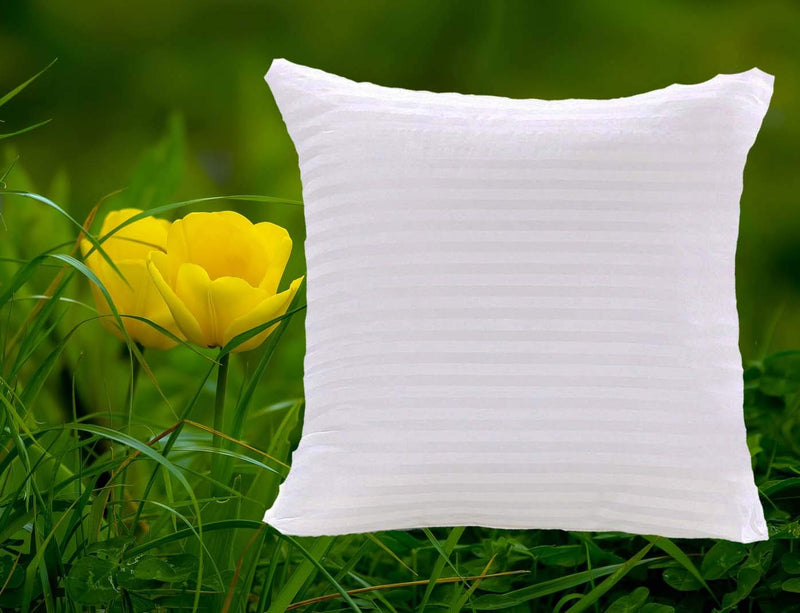 JDX Fiber Pillow, 16x16 inch, White, Set of 5