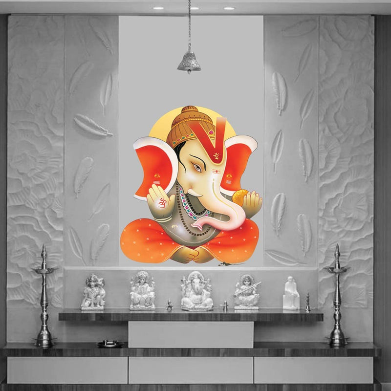 god & god's Large Wall Sticker JUST Peel & Stick Size 50 or 60 cm Pack of 1 (Code GS827