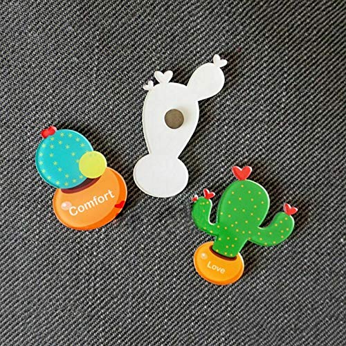 UBERSWEET® 1X(Cactus Magnets Refrigerator Magnet Fridge Magnet Cactus Kitchen Magnets B3Z7