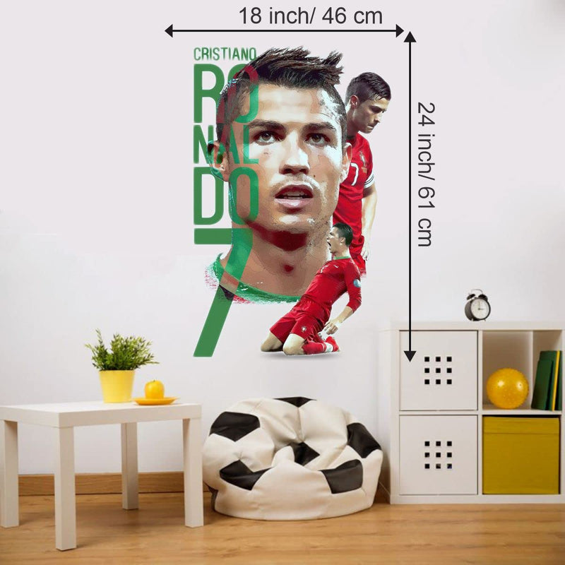 DivineDesigns Ronaldo 7 Wall Sticker