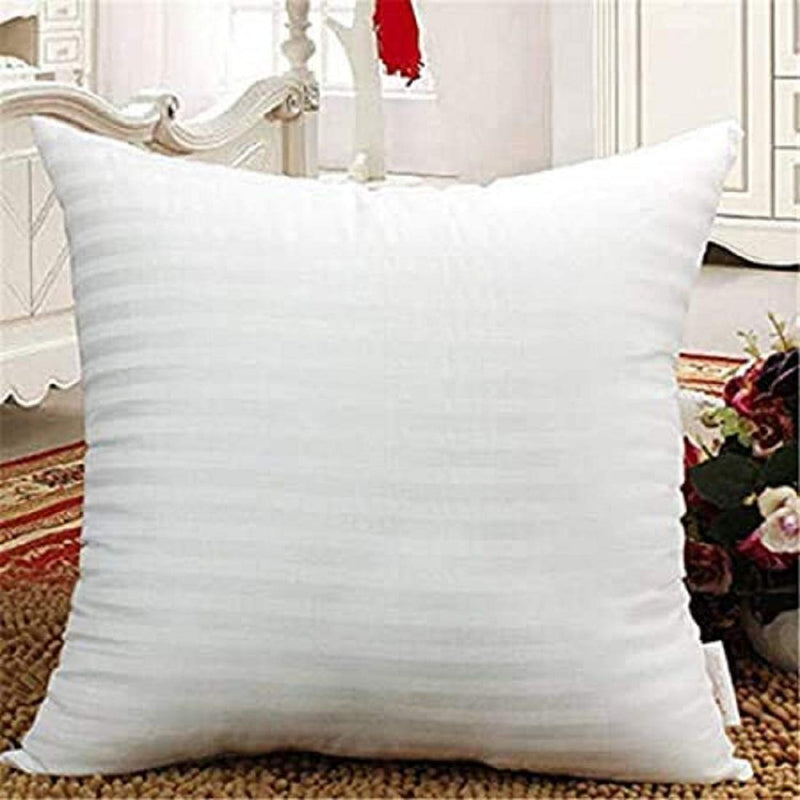 LASER WINGS Microfiber Cushion Filler, 16X16 Inches, White, Set of 5