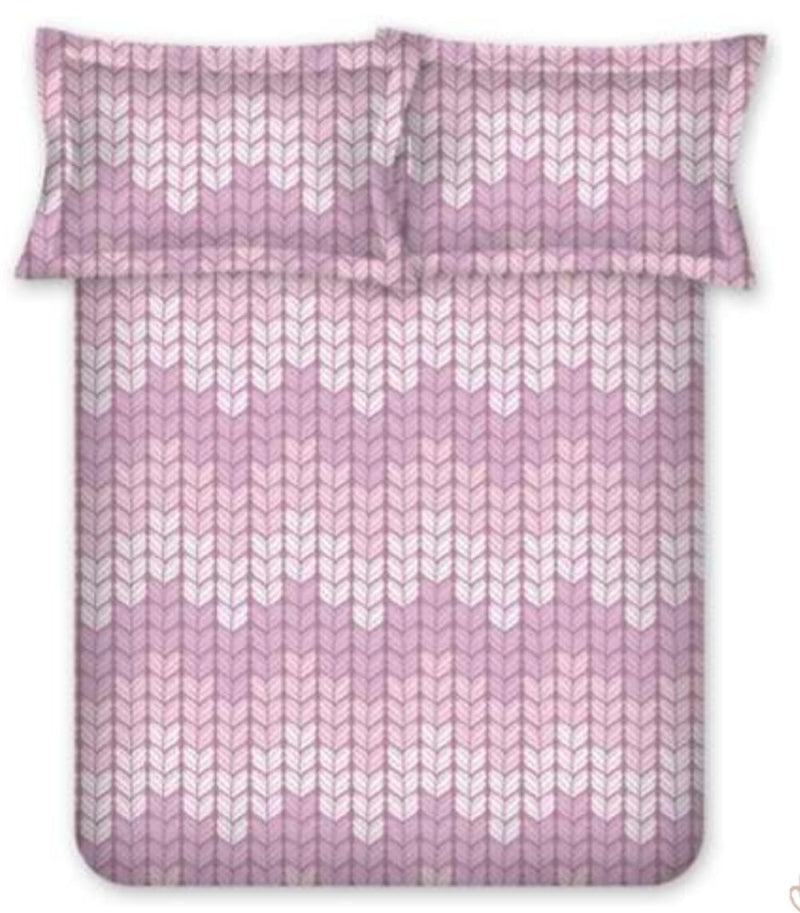 Bombay Dyeing Double Bedsheet Cotton 164 TC Premium Bedsheet & 2 Pillow Covers - 228 X 254 Cms - Fade Less Colors - Pink