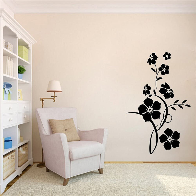 GADGETS WRAP Vinyl Decal Sticker Modern Flowers (Item Finish Size : 66cm x 42cm)