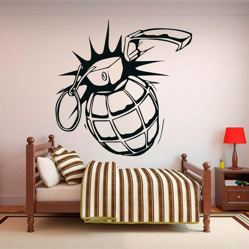 GADGETS WRAP Vinyl Grenade Exploding Wall Decal