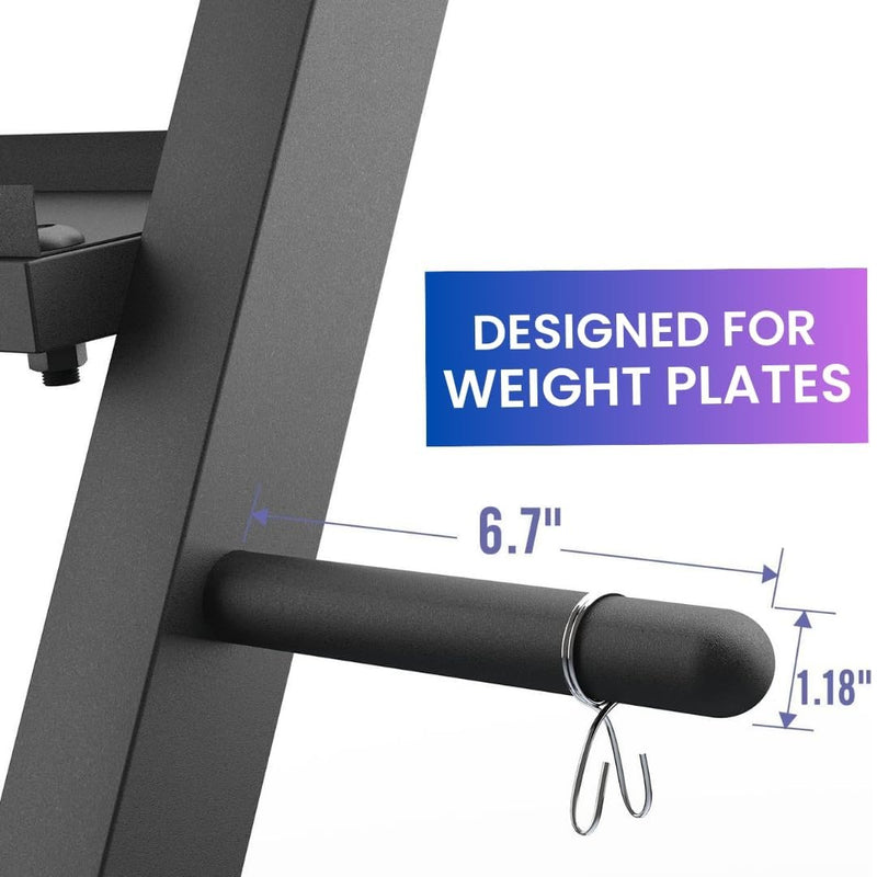 IRIS Multifunctional Weight Rack for Home Gym Suitable for Storage of Dumbbell and Weight Plates