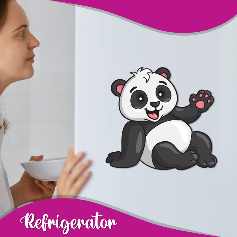 Bhai Please Panda Wooden Fridge Magnet