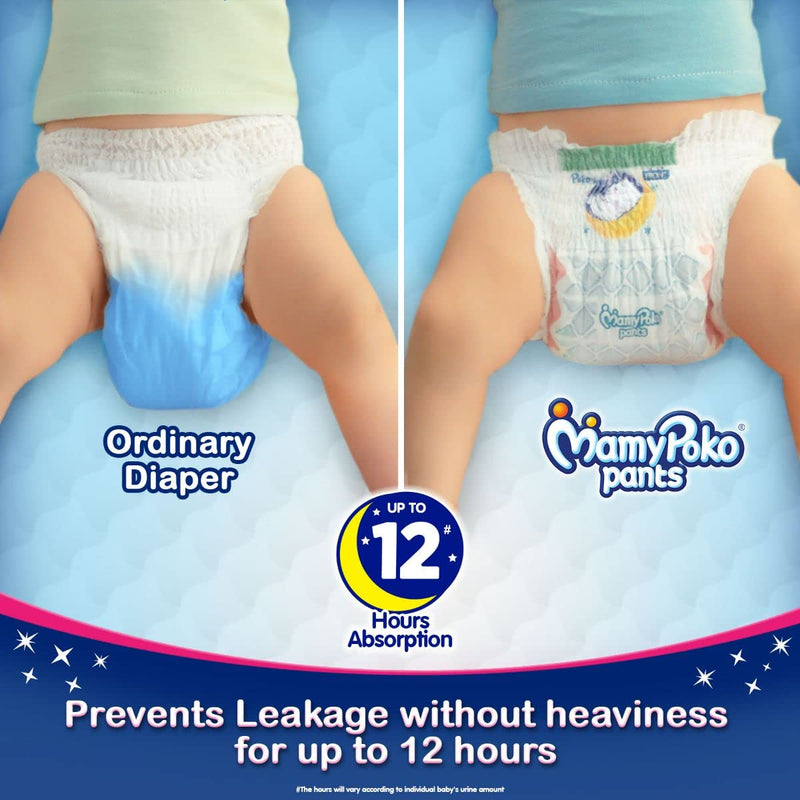 MamyPoko Pants Extra Absorb Baby Diapers, New Born/X-Small (NB/XS), 114 Count, Upto 5kg