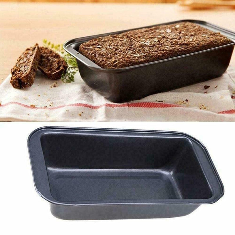 Bakefy� Loaf pan Nonstick Loaf Pan Carbon Steel Toast Pan for Baking Bread with Oven, Gray Set of 1 (25)