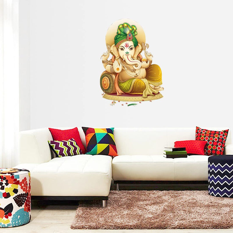 god & god's Large Wall Sticker JUST Peel & Stick Size 50 or 60 cm Pack of 1 (Code GS872