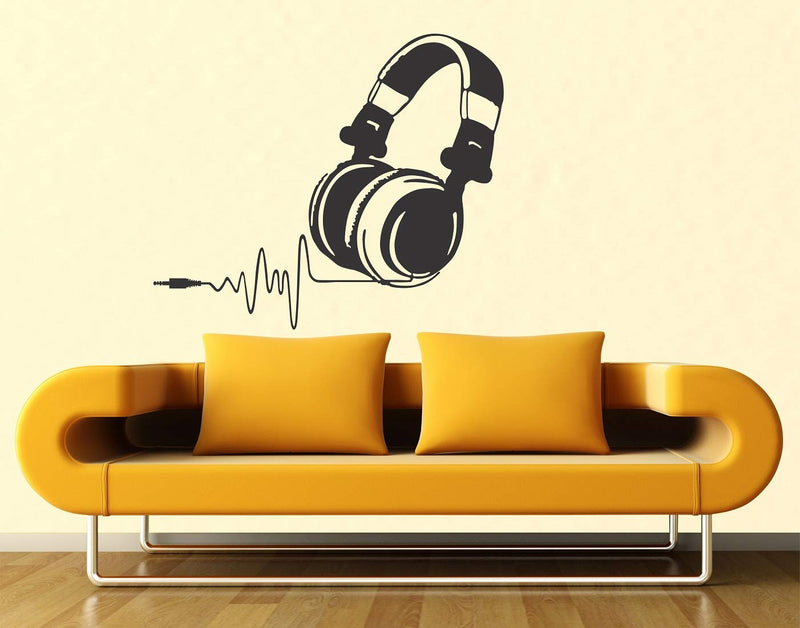 Tuffuk Music Large Vinyl Wallstickers for Home Decorations(60 cm x 70 cm)4TZ297