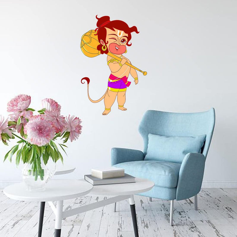 god & god's Large Wall Sticker JUST Peel & Stick Size 50 or 60 cm Pack of 1 (Code GS555