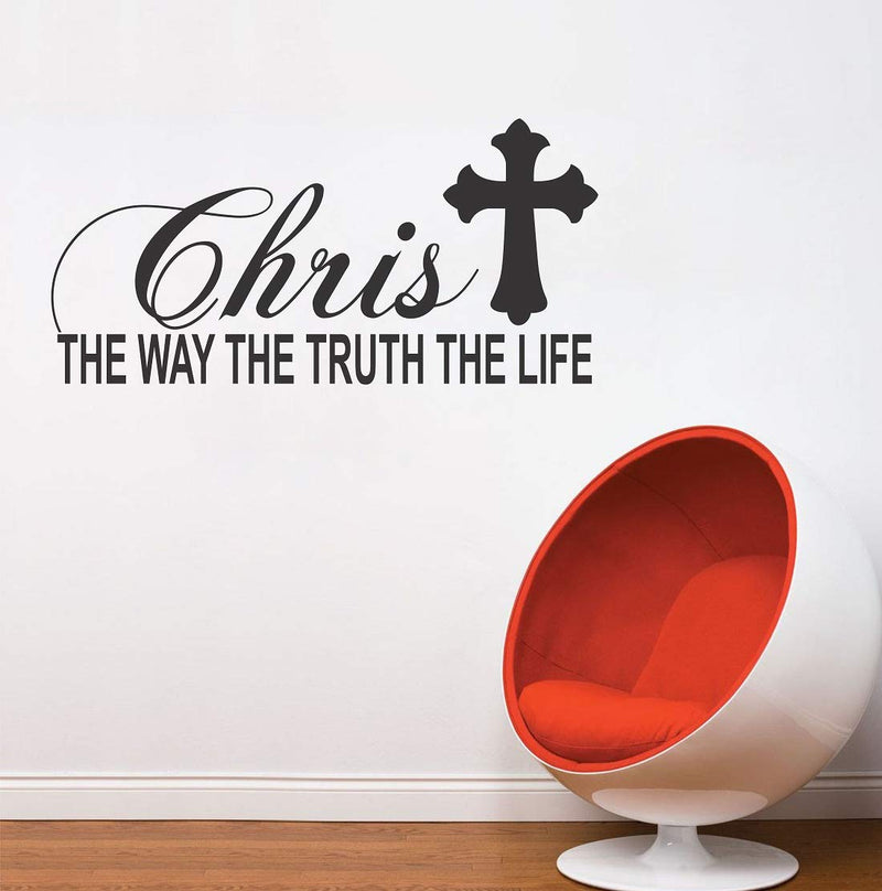 Tuffuk Jesus Christ Large Vinyl Wallstickers for Home Decorations(40 cm x 80 cm)4TZ294