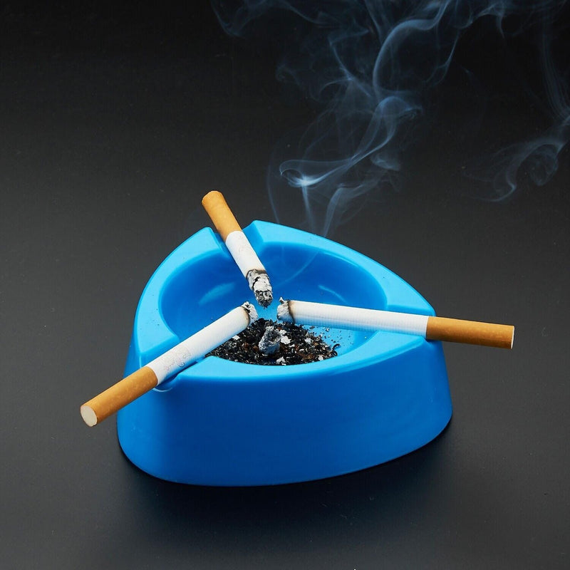 Melamine Cigarette Ashtray Table top Modern Ashtray Cigar for Outdoor Indoor Desktop Smoking Home Office Fashion Decoration.