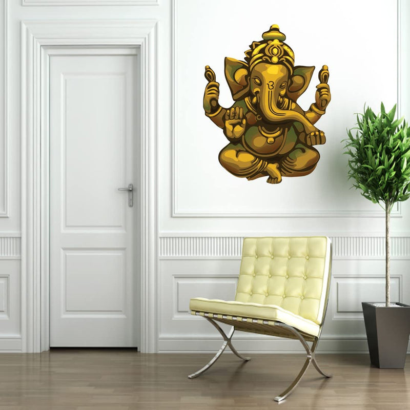 god & god's Large Wall Sticker JUST Peel & Stick Size 50 or 60 cm Pack of 1 (Code GS161