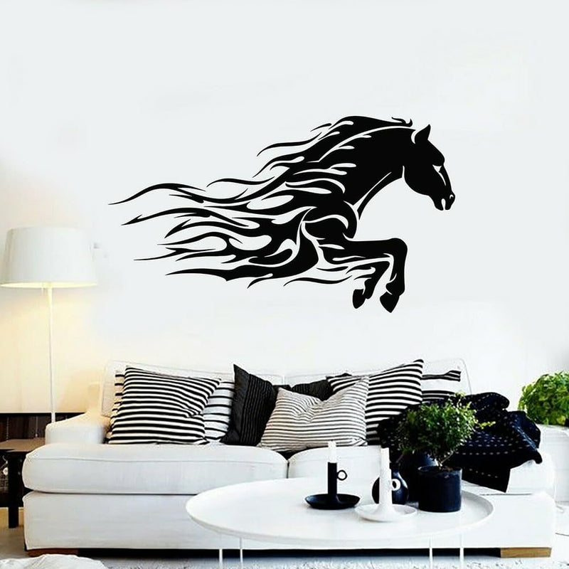 GADGETS WRAP Vinyl Animals Vinyl Wall Decal Abstract Horse