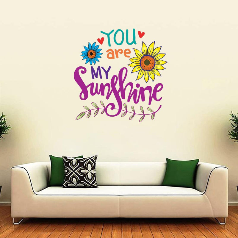 god & god's Large Wall Sticker JUST Peel & Stick Size 50 or 60 cm Pack of 1 (Code GS418