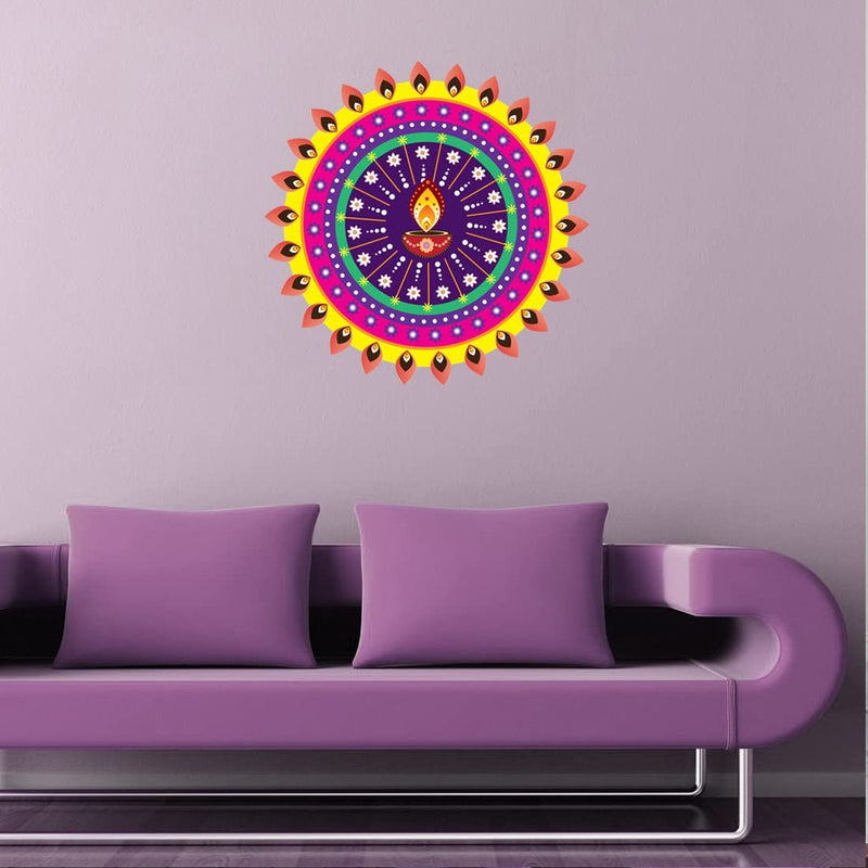 god & god's Large Wall Sticker JUST Peel & Stick Size 50 or 60 cm Pack of 1 (Code GS1591