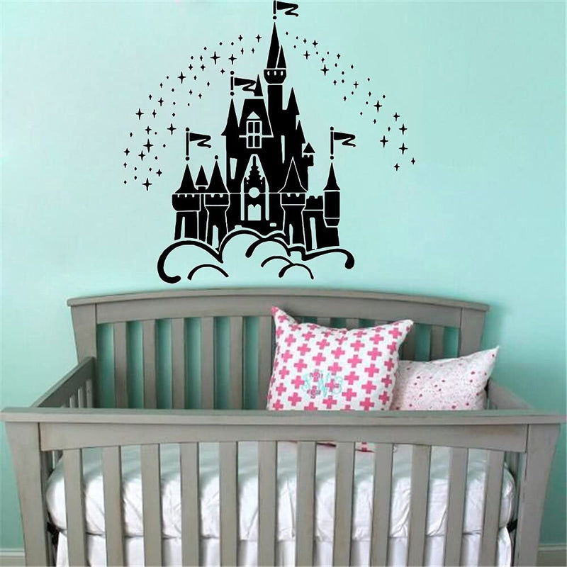 GADGETS WRAP Vinyl Decal Sticker Castle Under The Stars (Item Finish Size : 56cm x 55cm)