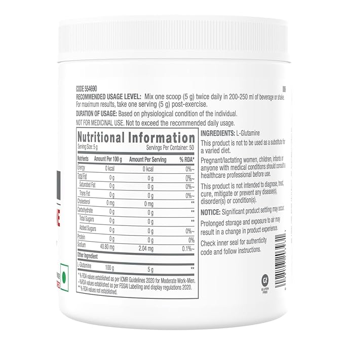 GNC Pro Performance L-Glutamine