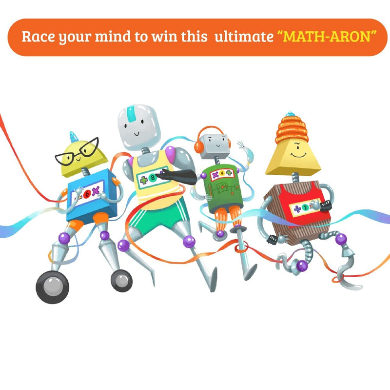 Yuka Champs Matharon - Math Based Board Games for Kids 6-12 | Master Addition, Subtraction, Multiplication & Division | Fun and Educational Games | Family time Games