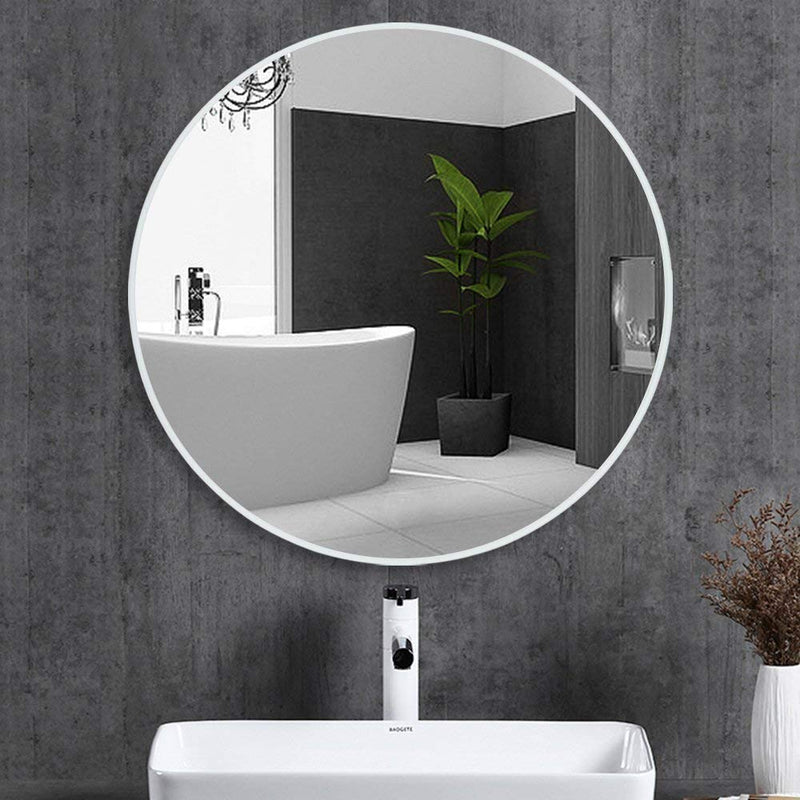 SDG Frameless Round Mirror (18" W x 0.5" D x 18" H)