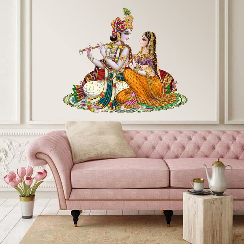 Radha Krishna Wall Sticker