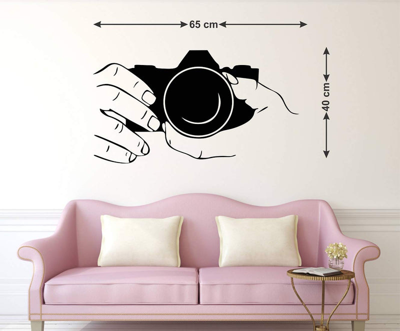 Wallstick Camera Quotes wallstickers (Vinyl 65 cm x 40 cm)