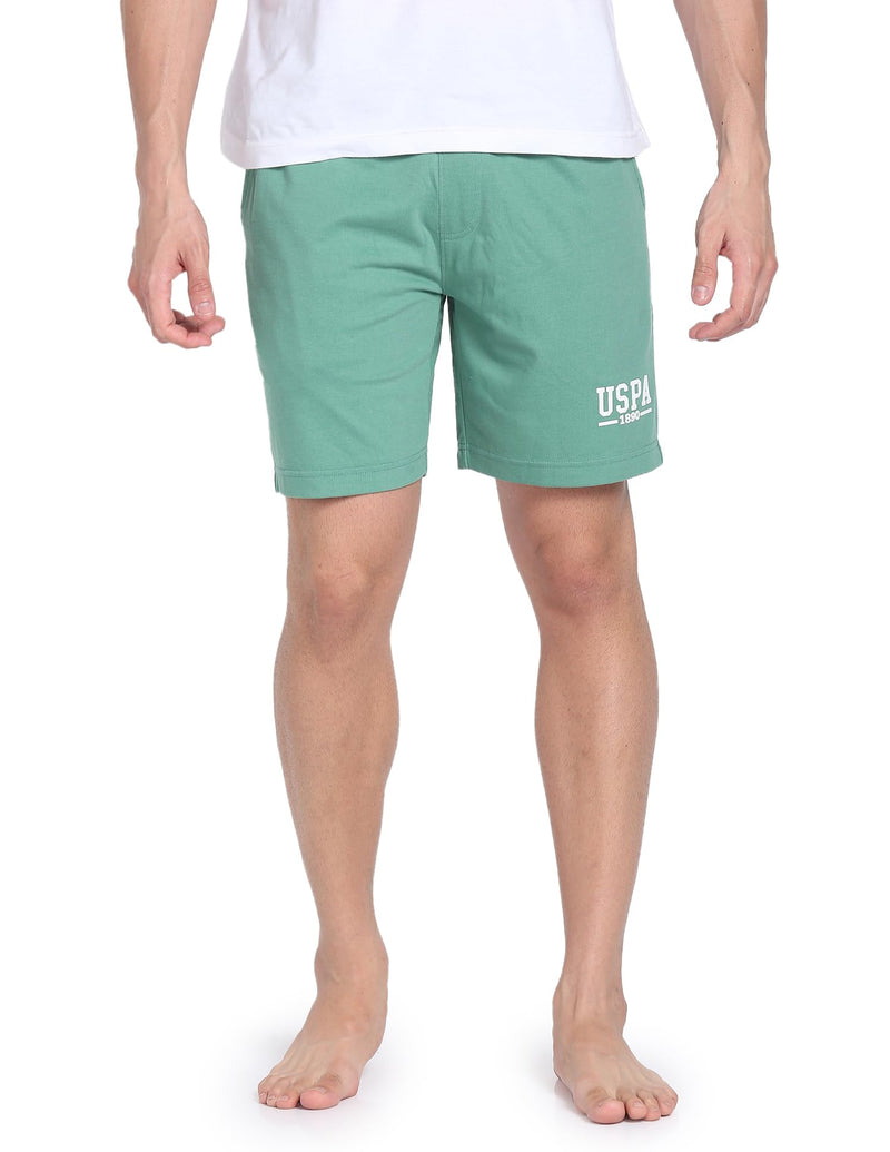 U.S. POLO ASSN. men's Board Shorts (IYBF-D01-PL-L_MALACHITE GREEN