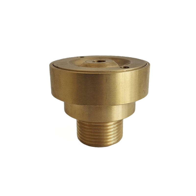 DECK JET NOZZLE | ADJUSTABLE DRY DECK FOUNTAIN NOZZLE | FOUNTAIN NOZZLE | BRASS CHROME PLATED (Brass, 1 Inch)