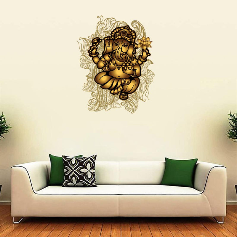 god & god's Large Wall Sticker JUST Peel & Stick Size 50 or 60 cm Pack of 1 (Code GS1754