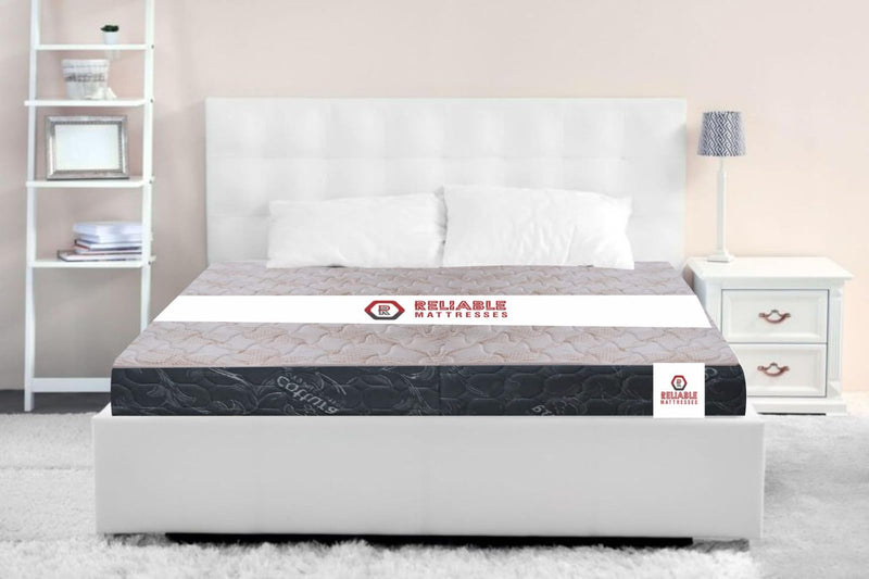 Reliable Orthopaedic Mattress 100% No Sagging Specially Designed for Back Pain Relief 6 Inch | King Size (78X72X6)