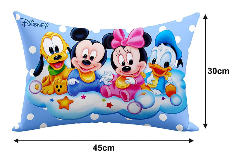 Vedartah Printed Pillow for Kids|Small Microfiber Pillow for Baby