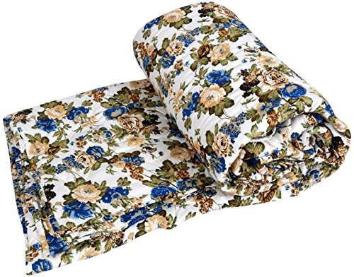 Vinayak Enterprises Polycotton Double Bed Blanket (Multicolour, King)