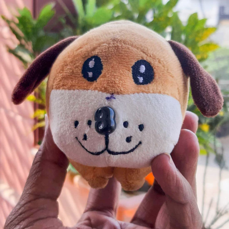 Indigifts Stuffed Soft Toy Puppy for Gift, Cuddle Toy, Stress Buster Gift for Kids, Toys for Kids, Kids Surprise Toy Gift