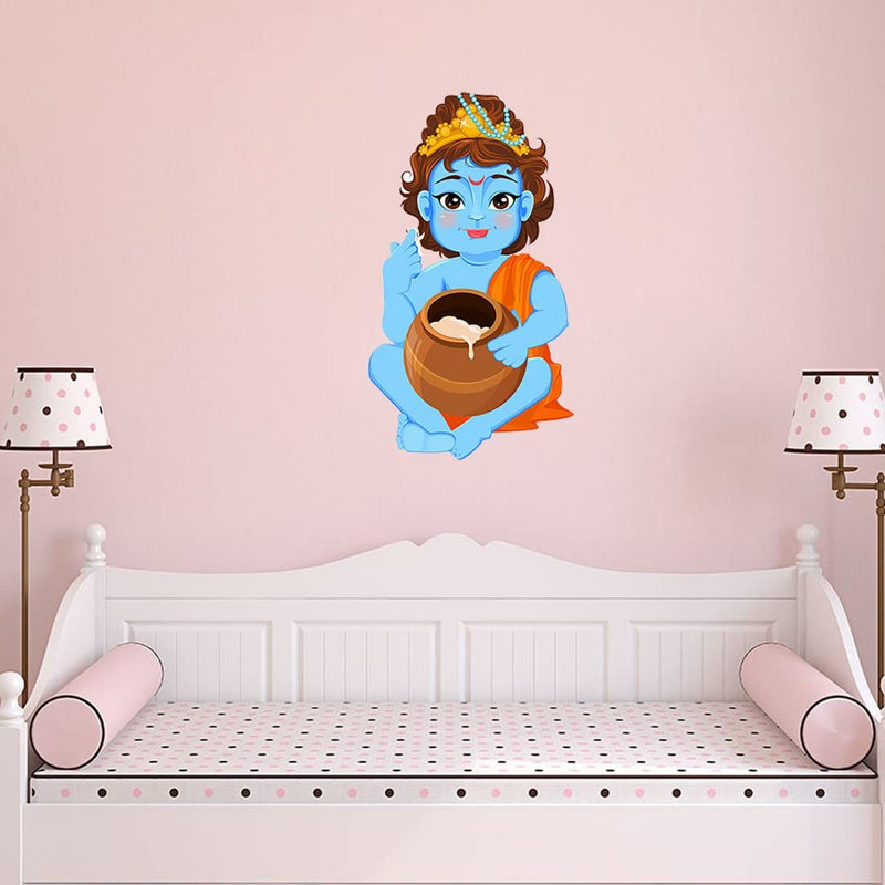 god & god's Large Wall Sticker JUST Peel & Stick Size 50 or 60 cm Pack of 1 (Code GS1120