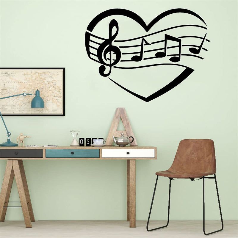 GADGETS WRAP Vinyl Decal Sticker Note Vinyl Music (Item Finish Size : 75cm x 57cm)