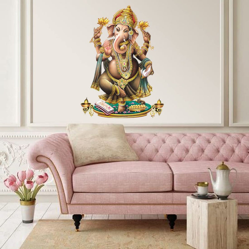 god & god's Large Wall Sticker JUST Peel & Stick Size 50 or 60 cm Pack of 1 (Code GS195