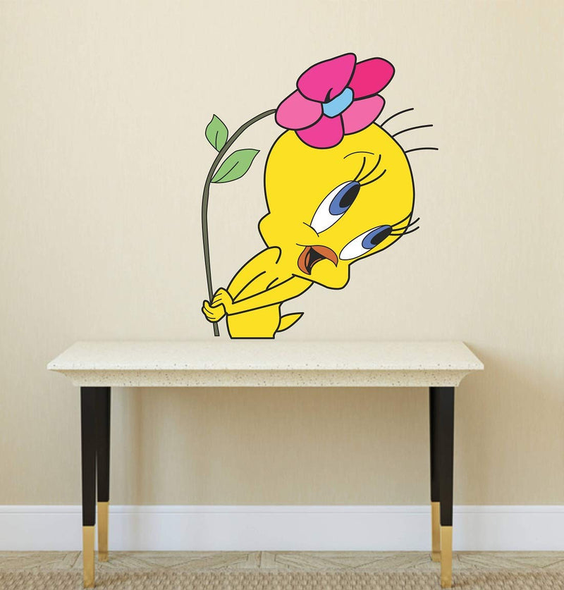 Tuffuk Cartoon Duck Large Vinyl Wallstickers for Home Decorations(50 cm x 60 cm)4TZ156