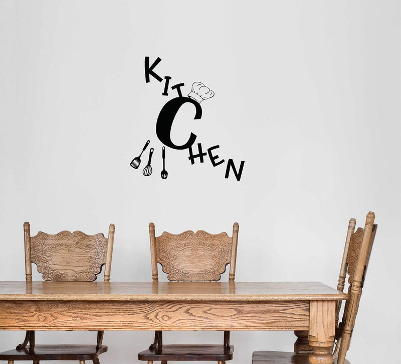 Tuffuk Kitchen Large Vinyl Wallstickers for Home Decorations(70 cm x 75 cm)4TZ027