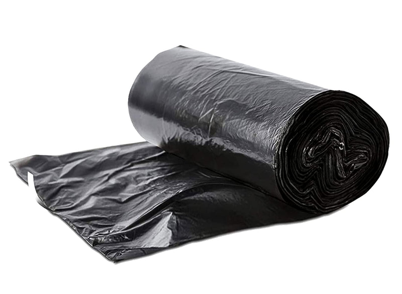 Kuber Industries Garbage Bag|Waste Bag|Garbage Bag Small|Oxo-Biodegradable|30 Piece Roll|(Black)