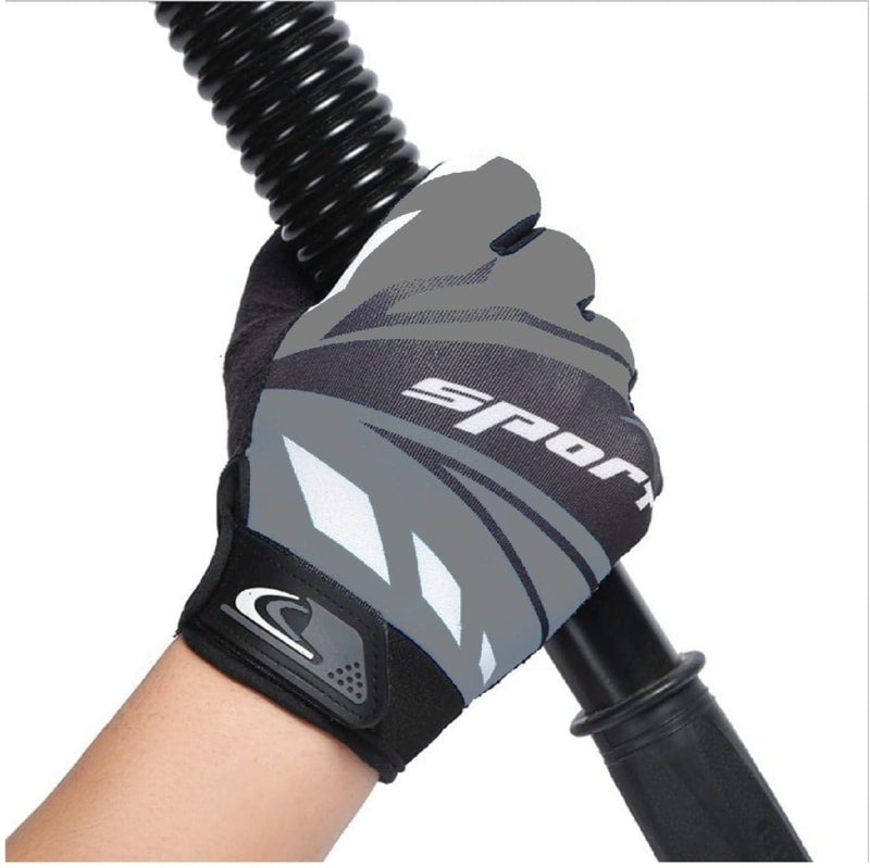 DreamPalace India Premium Bike Riding Gloves - Comfortable, Durable, and Grip-Enhanced for Cycling, Motorcycle Riding, and Outdoor Sports - Unisex Design (Black)