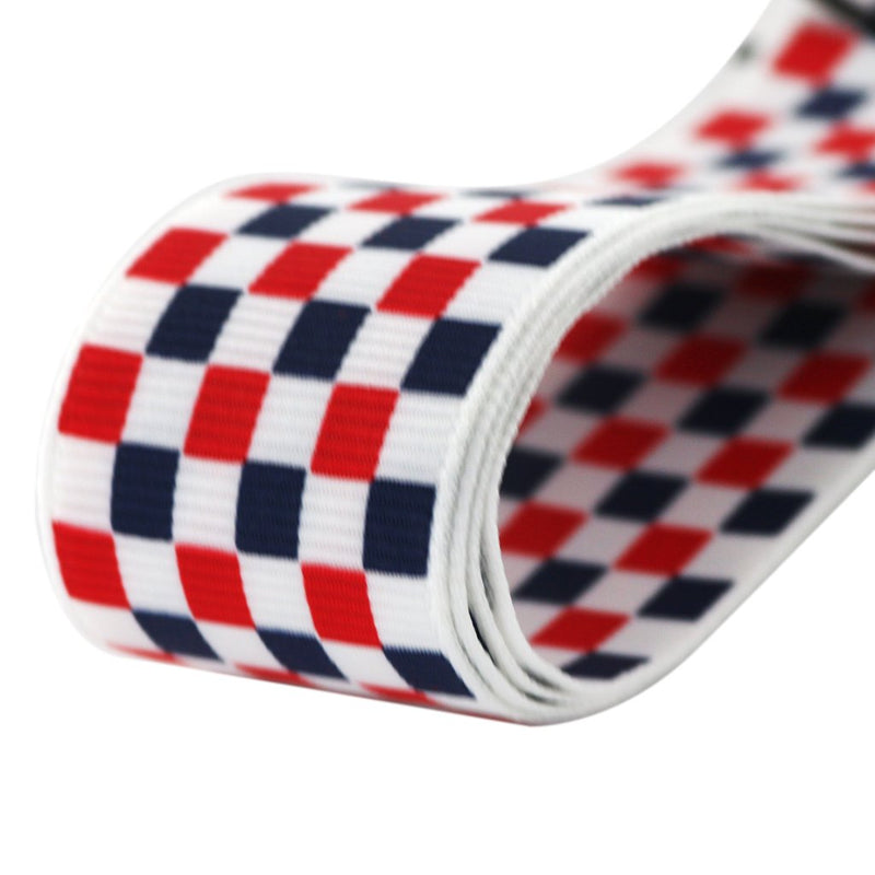 Generic Phenovo Grosgrain Ribbon Mixed Pattern for Crafts DIY (Multicolour) - Set of 22