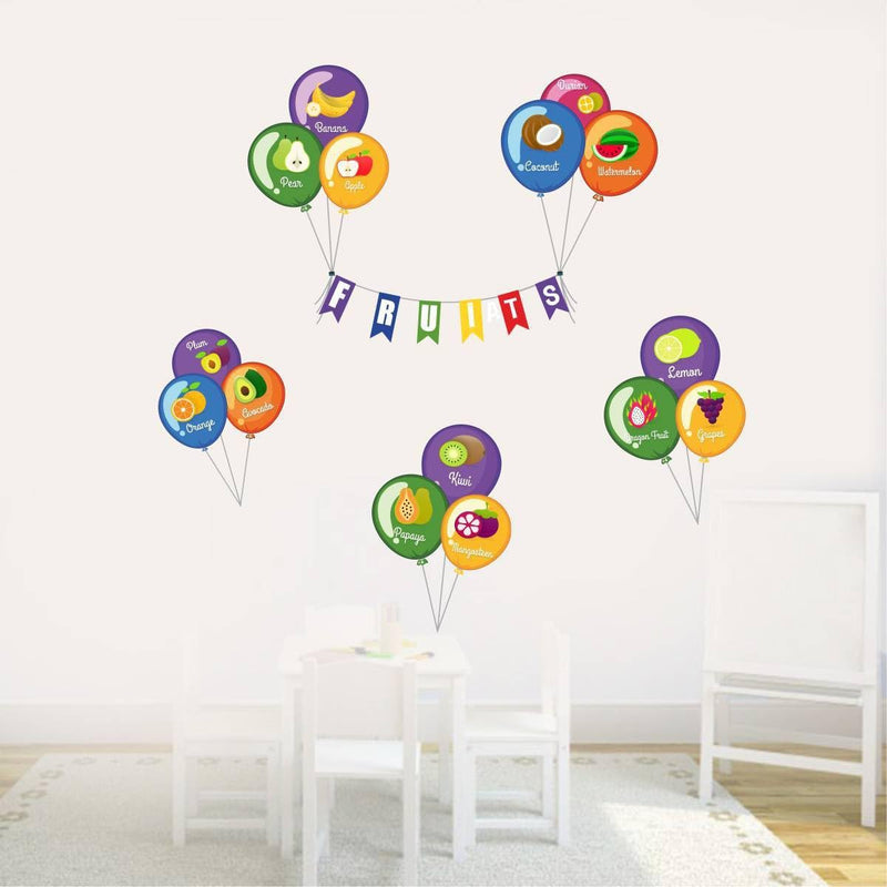 Wall Decals ' English and Tamil Letters Combo'Wall Stickers |PVC Vinyl | Multicolour