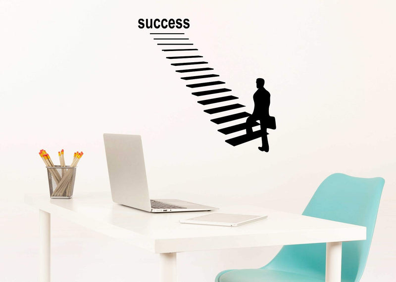 Tuffuk Success Large Vinyl Wallstickers for Home Decorations(90m cm x 90 cm)5TZ268