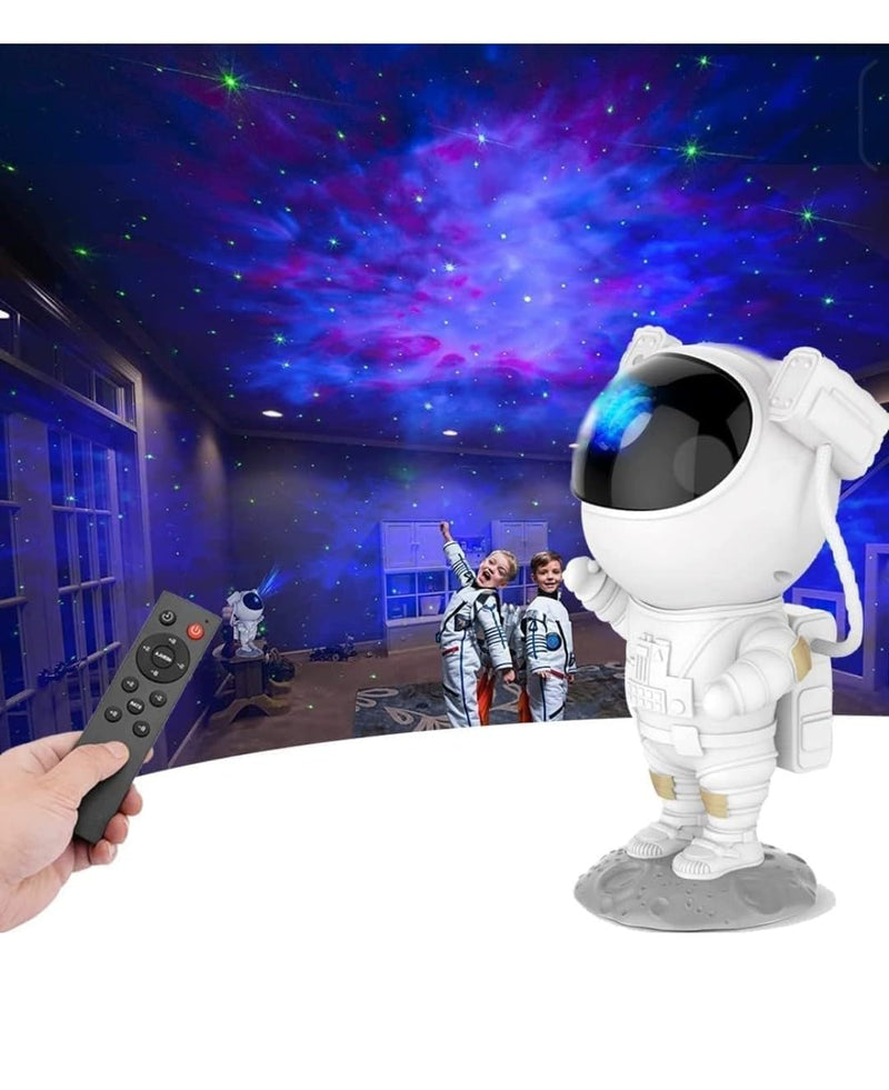 Astronaut Star Projector, Galaxy Projector with Timer and Remote， Control360°Adjustable Design，Bedroom LED Night Light，Nebula Lamp for Gaming Room，Home Theater，Great Gift for Children and Adults