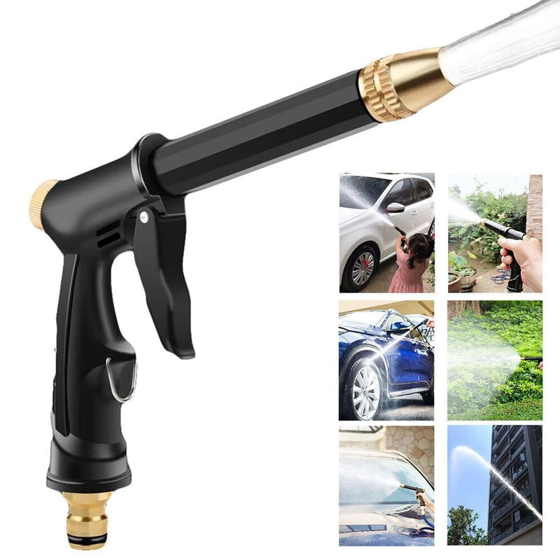 BUYERZONE High Pressure Water Spray Gun Nozzle for Car,Bike,Gardenening,Plants | Car Washer & Water Hose Nozzle Pipe Connector Outdoor, Dust Removal Jet Sprayer Trigger Gun for Pressure Washer Booster