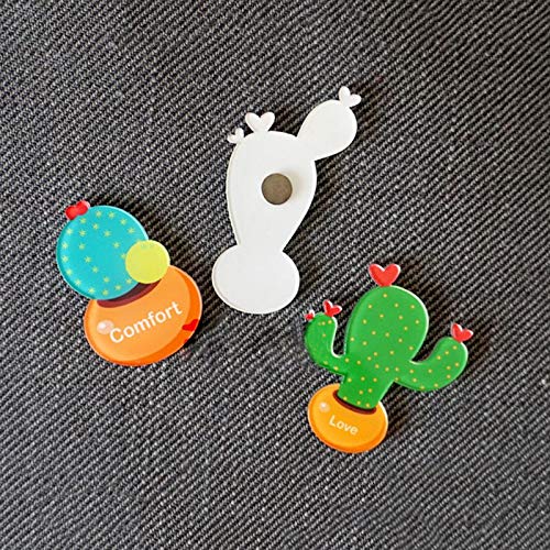 BIG BOOM® Tus Kitchen Magnets Fun Magnets Decorative Magnets Cute Magnets (Succulent) Y8K6