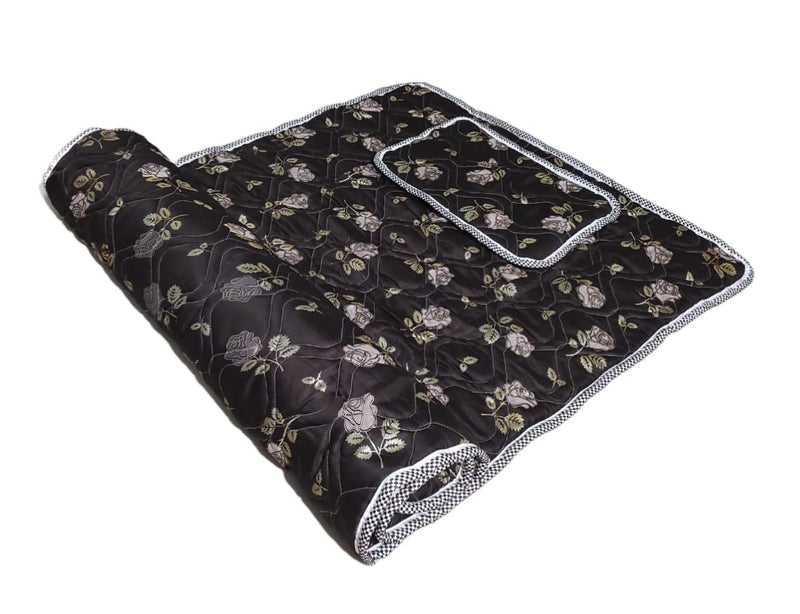 MAHAKAL Enterprise Coffee Bio Magnetic Mattress Topper/Pad (3x6 feet) & with 1 Pillow Pad Magnetic Therapy(Coffee)