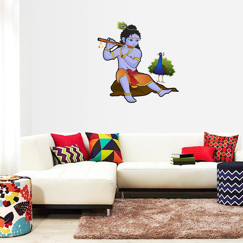 god & god's Large Wall Sticker JUST Peel & Stick Size 50 or 60 cm Pack of 1 (Code GS949